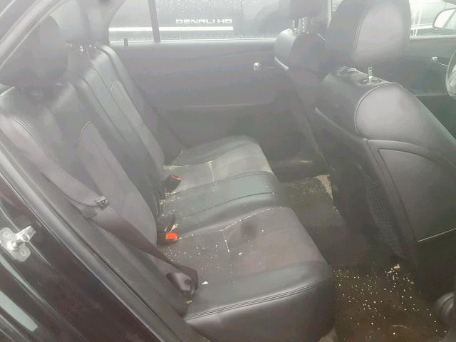 1G1ZJ577584219649 - 2008 CHEVROLET MALIBU 2LT შავი ფოტო 6