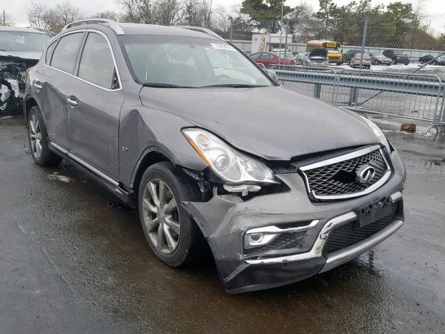 JN1BJ0RR5GM264215 - 2016 INFINITI QX50 GRAY photo 1