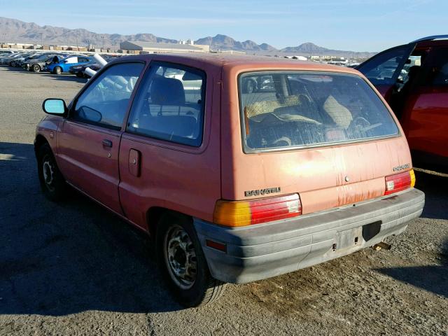 JD1FG1605K4320512 - 1989 DAIHATSU CHARADE CE RED photo 3