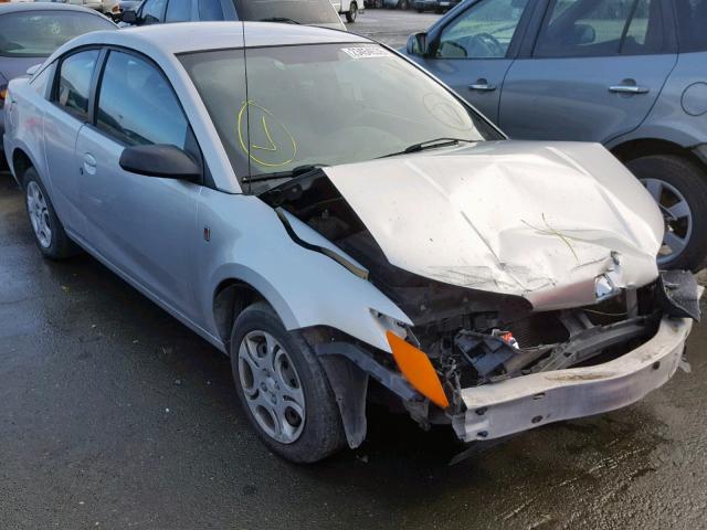 1G8AN12F33Z198869 - 2003 SATURN ION LEVEL SILVER photo 1