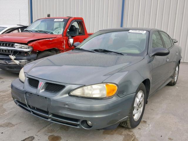 1G2NF52E54C220575 - 2004 PONTIAC GRAND AM S GRAY photo 2