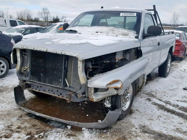 3B7KC26Z91M511142 - 2001 DODGE RAM 2500 SILVER photo 2