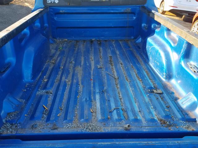 1FTYR10C6WPB62854 - 1998 FORD RANGER BLUE photo 6