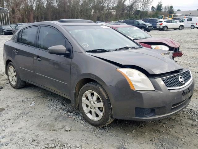 3N1AB61E17L632338 - 2007 NISSAN SENTRA 2.0 GRAY photo 1