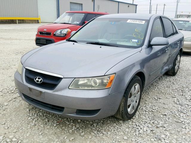 5NPET46C97H235242 - 2007 HYUNDAI SONATA GLS SILVER photo 2