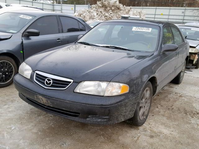 1YVGF22D4Y5121602 - 2000 MAZDA 626 ES BLUE photo 2