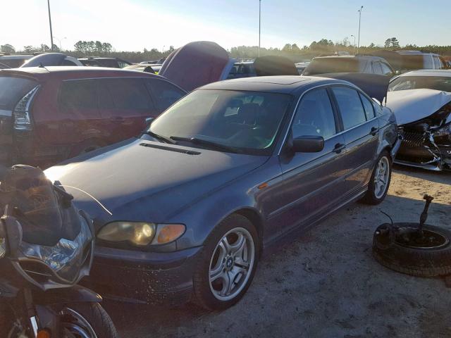 WBAEV53443KM02760 - 2003 BMW 330 I BLUE photo 2