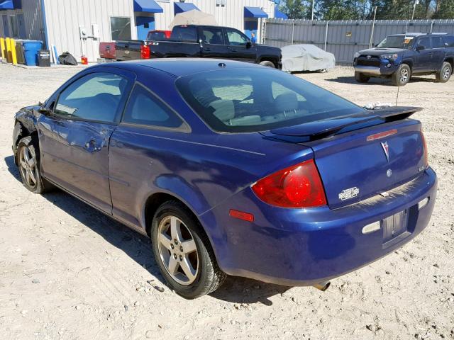 1G2A115F777113805 - 2007 PONTIAC G5 BLUE photo 3