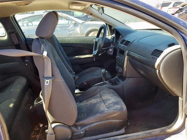 1G2A115F777113805 - 2007 PONTIAC G5 BLUE photo 5