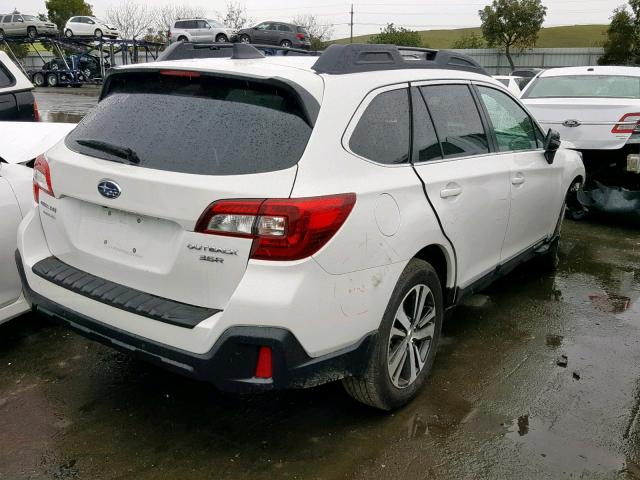 4S4BSENC5J3260392 - 2018 SUBARU OUTBACK 3. WHITE photo 4