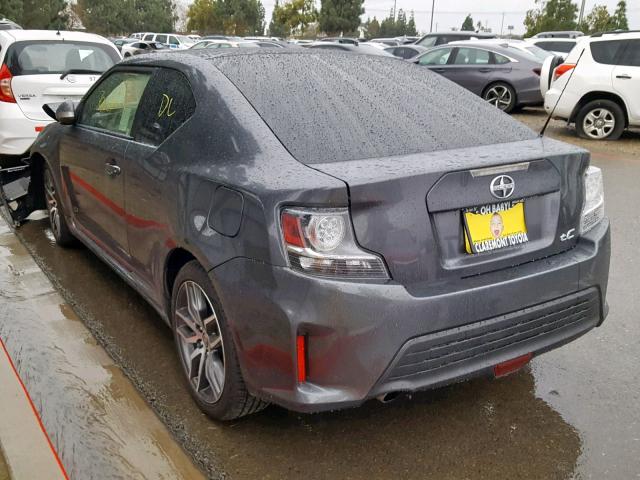 JTKJF5C70E3072291 - 2014 TOYOTA SCION TC CHARCOAL photo 3