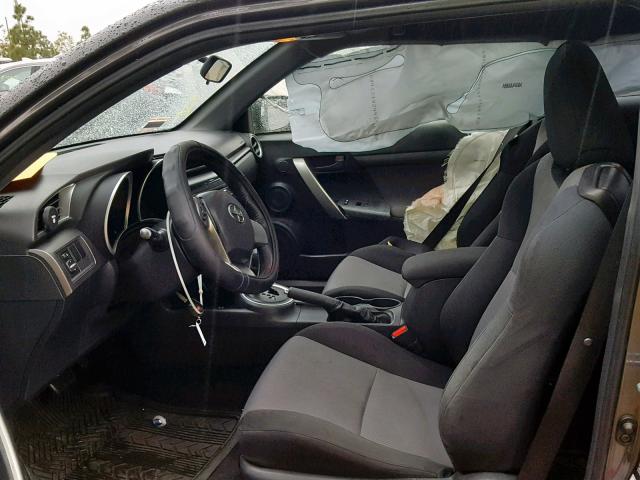 JTKJF5C70E3072291 - 2014 TOYOTA SCION TC CHARCOAL photo 5