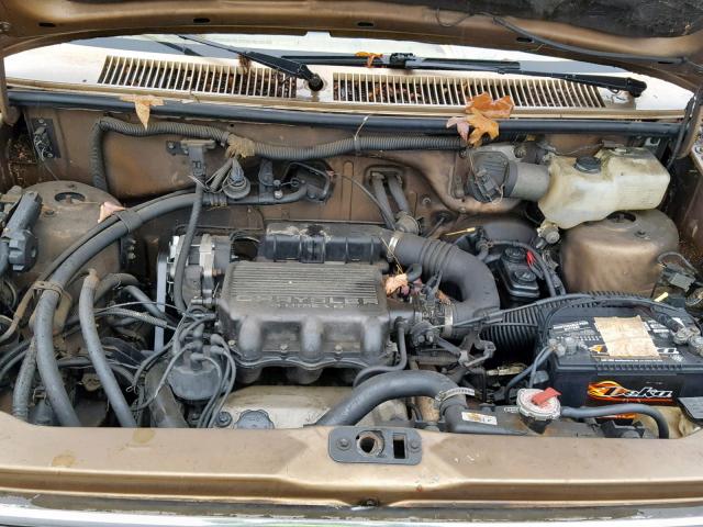 1B4FK5033JX350756 - 1988 DODGE GRAND CARA BROWN photo 7