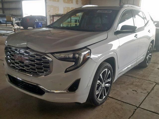 3GKALSEX2KL106828 - 2019 GMC TERRAIN DE WHITE photo 2