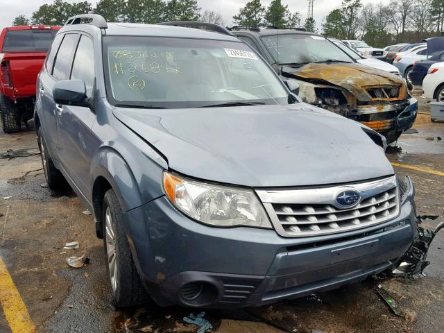JF2SHADC0DH426842 - 2013 SUBARU FORESTER 2 TEAL photo 1