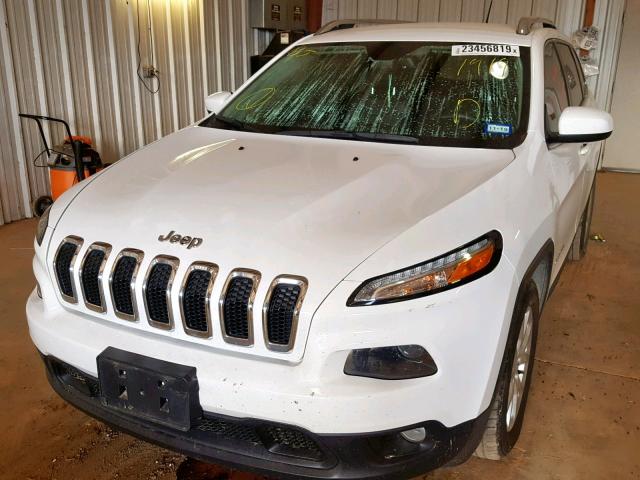 1C4PJLCBXFW631919 - 2015 JEEP CHEROKEE L WHITE photo 2