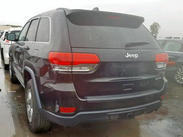 1C4RJEAG7EC157043 - 2014 JEEP GRAND CHER BLACK photo 3