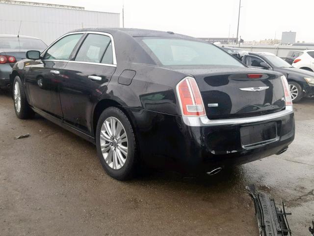 2C3CCAJT1EH142321 - 2014 CHRYSLER 300C VARVA BLACK photo 3