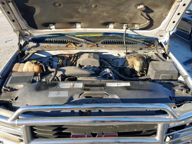 2GTEC19V8Y1272636 - 2000 GMC NEW SIERRA WHITE photo 7