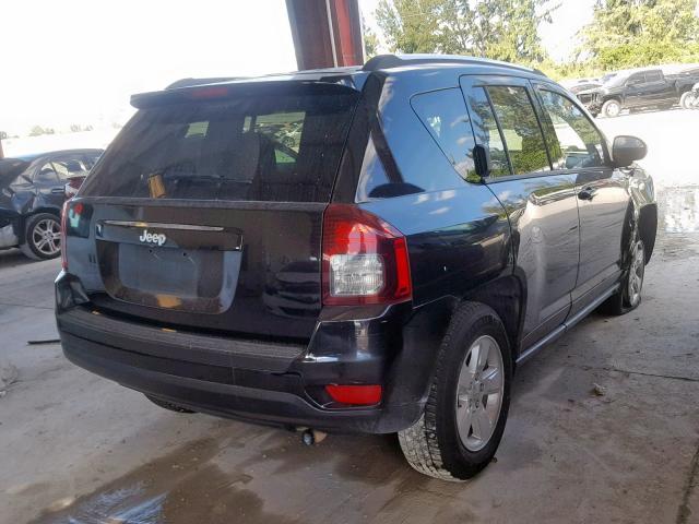 1C4NJCBA4ED881649 - 2014 JEEP COMPASS SP BLACK photo 4