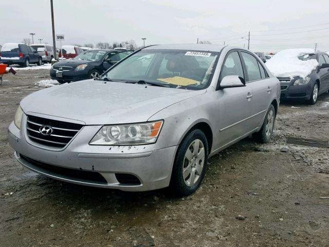 5NPET46C29H488826 - 2009 HYUNDAI SONATA GLS SILVER photo 2