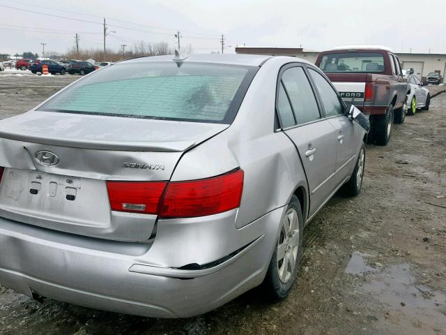 5NPET46C29H488826 - 2009 HYUNDAI SONATA GLS SILVER photo 9