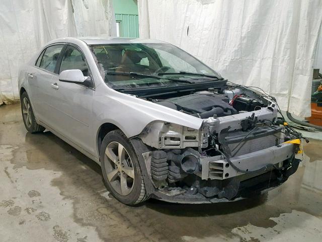 1G1ZC5E17BF370111 - 2011 CHEVROLET MALIBU 1LT SILVER photo 1