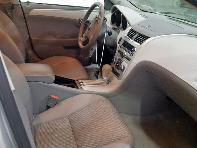 1G1ZC5E17BF370111 - 2011 CHEVROLET MALIBU 1LT SILVER photo 5