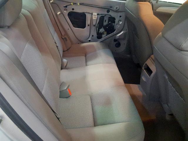 1G1ZC5E17BF370111 - 2011 CHEVROLET MALIBU 1LT SILVER photo 6