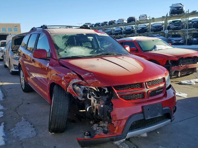 3C4PDDEG9CT307626 - 2012 DODGE JOURNEY R/ RED photo 9