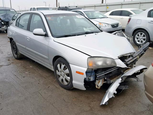 KMHDN46D06U371256 - 2006 HYUNDAI ELANTRA GL SILVER photo 1