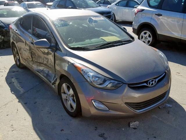 5NPDH4AE4DH443885 - 2013 HYUNDAI ELANTRA GL BROWN photo 1