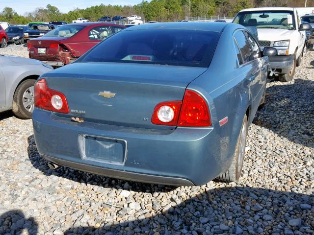 1G1ZH57B494172938 - 2009 CHEVROLET MALIBU 1LT 绿色 照片 4