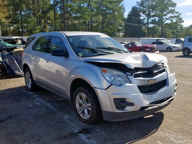 2GNALBEC0B1306477 - 2011 CHEVROLET EQUINOX LS SILVER photo 1
