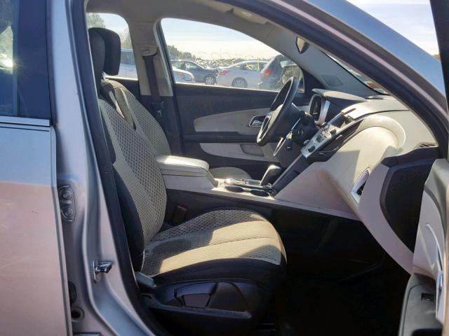 2GNALBEC0B1306477 - 2011 CHEVROLET EQUINOX LS SILVER photo 5