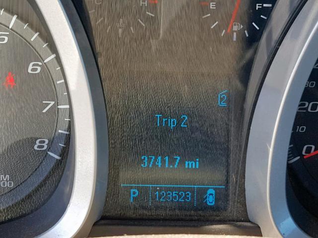 2GNALBEC0B1306477 - 2011 CHEVROLET EQUINOX LS SILVER photo 8