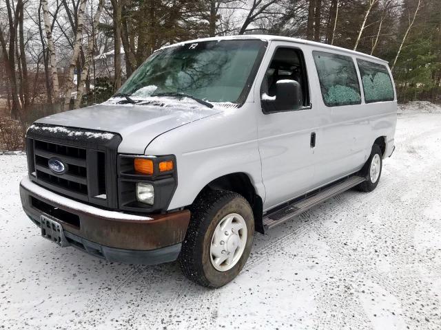 1FTNE14L68DA46941 - 2008 FORD ECONOLINE WHITE photo 2