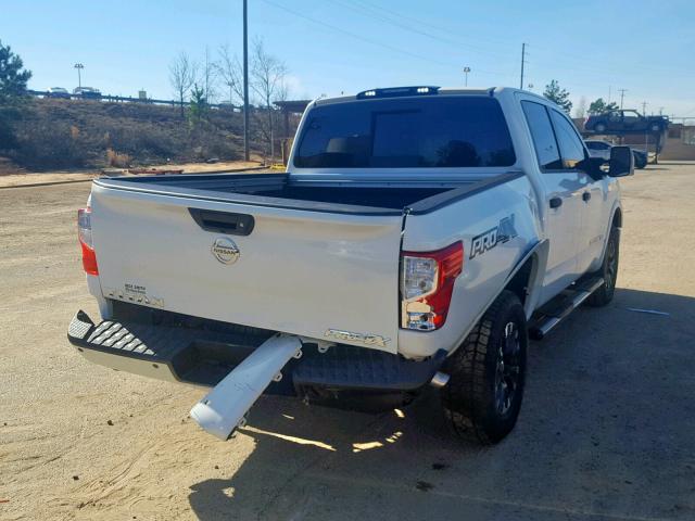 1N6AA1E52JN545579 - 2018 NISSAN TITAN SV WHITE photo 4