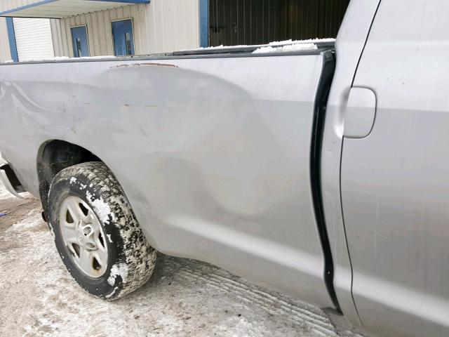 5TFCY5F1XCX013952 - 2012 TOYOTA TUNDRA DOU 银色 照片 9