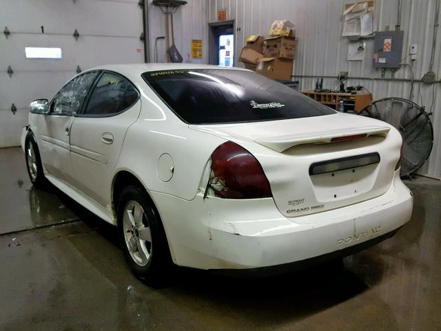 2G2WP552661102529 - 2006 PONTIAC GRAND PRIX WHITE photo 3