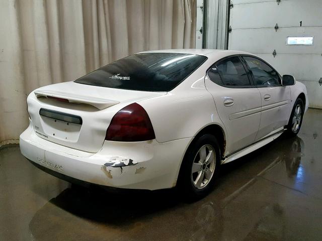 2G2WP552661102529 - 2006 PONTIAC GRAND PRIX WHITE photo 4