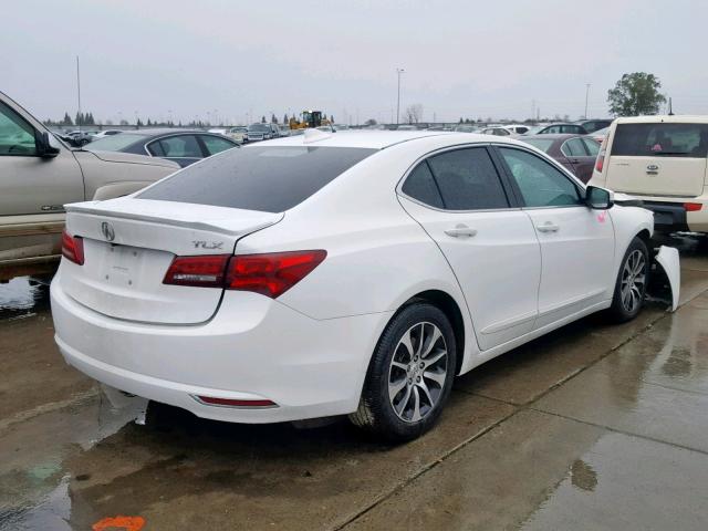 19UUB1F59FA005996 - 2015 ACURA TLX TECH WHITE photo 4