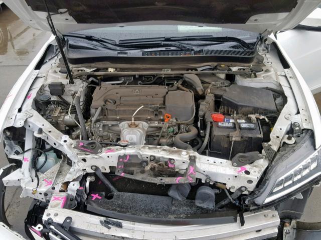 19UUB1F59FA005996 - 2015 ACURA TLX TECH WHITE photo 7