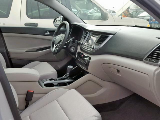 KM8J3CA44HU426983 - 2017 HYUNDAI TUCSON LIM SILVER photo 5