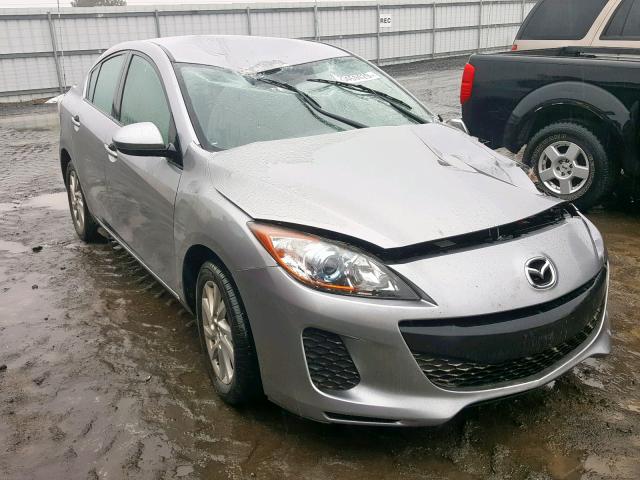 JM1BL1VP0D1795174 - 2013 MAZDA 3 I SILVER photo 1