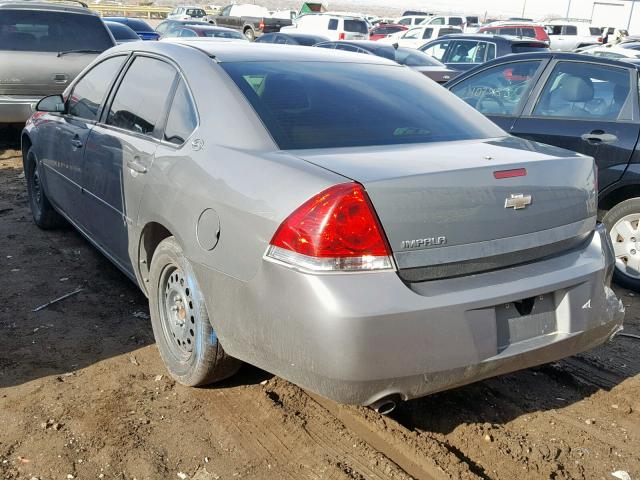 2G1WS55R379327140 - 2007 CHEVROLET IMPALA POL GRAY photo 3