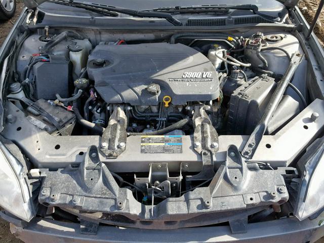 2G1WS55R379327140 - 2007 CHEVROLET IMPALA POL GRAY photo 7