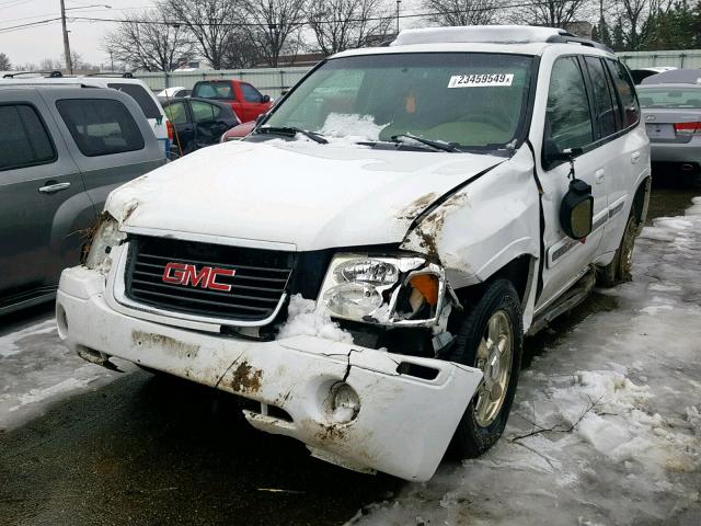 1GKDT13S922452245 - 2002 GMC ENVOY WHITE photo 2