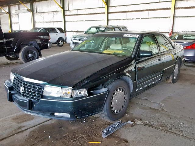 1G6KY5299PU812784 - 1993 CADILLAC SEVILLE ST GREEN photo 2