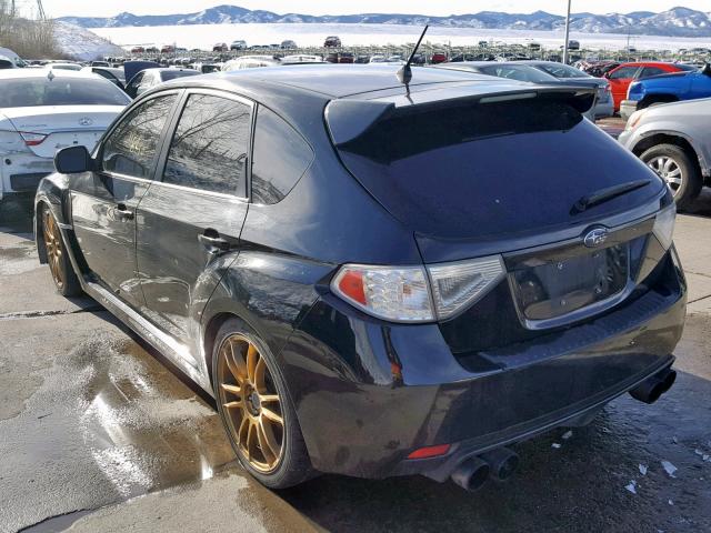 JF1GR7E68BG828467 - 2011 SUBARU IMPREZA WR BLACK photo 3